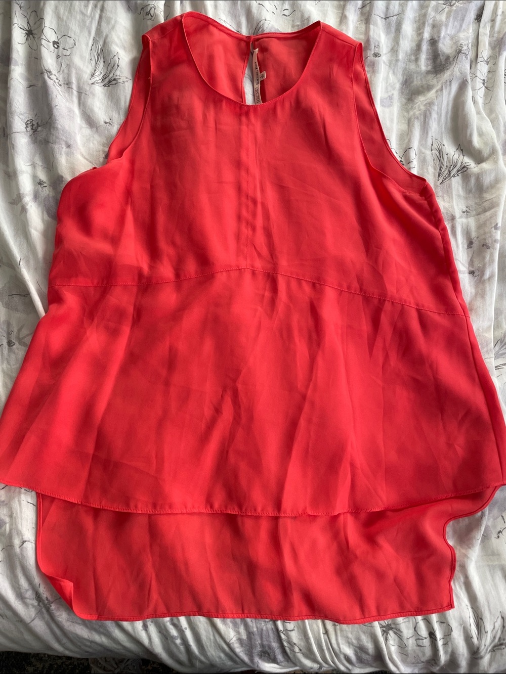 Rachel Roy Women's Coral Sleeveless Top